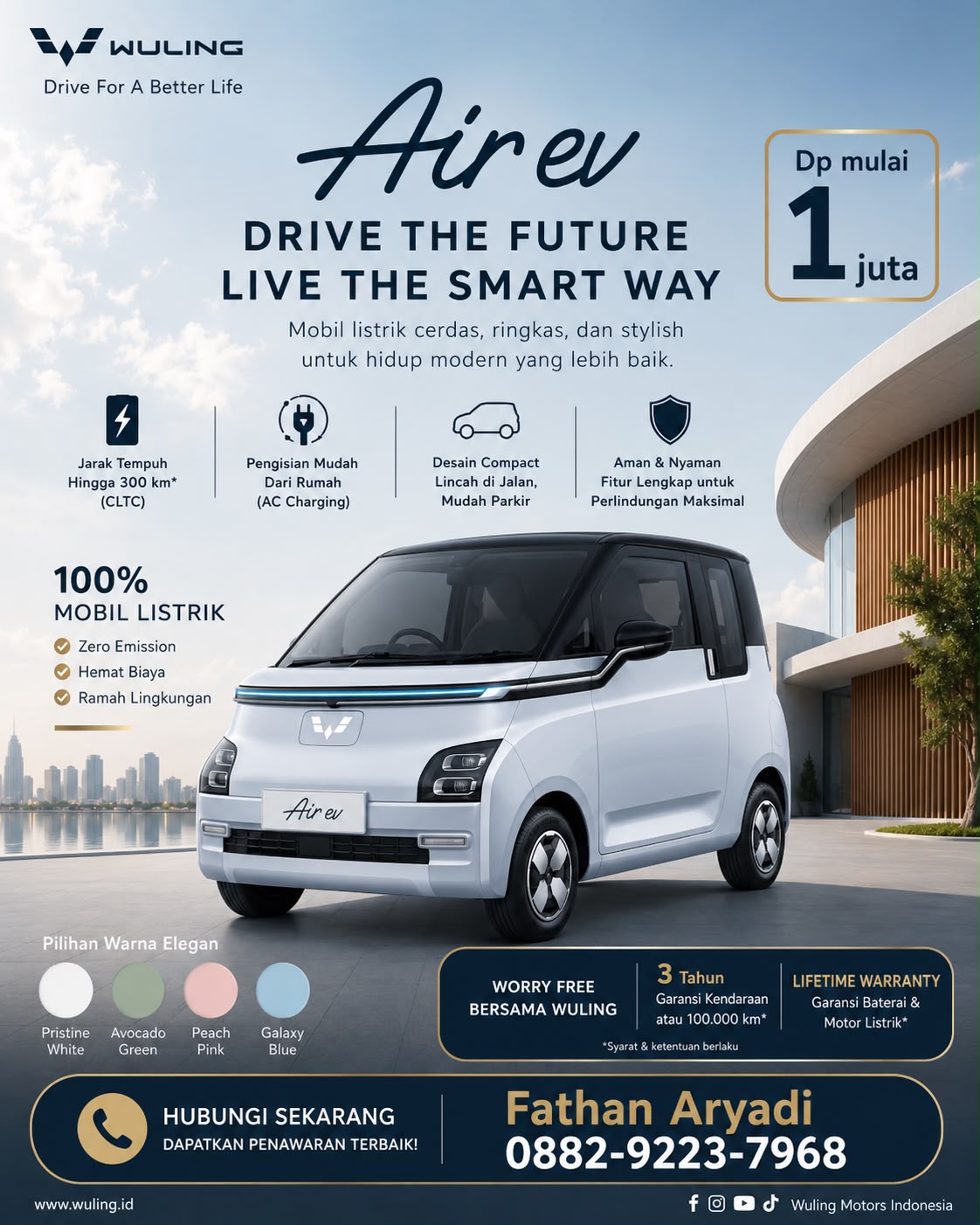 promo wuling air ev bogor
